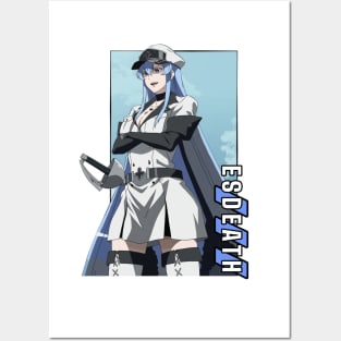 Akame ga kill - Esdeath Posters and Art